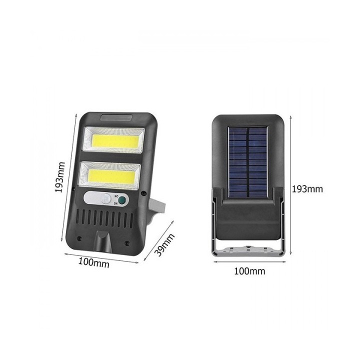 APPLIQUE LED SOLAIRE 20W COB 6500K AVEC DÉTECTEUR DE MOUVEMENT IP64 LY3228 APPLIQUE LED SOLAIRE 20W COB 6500K AVEC DÉTECTEUR DE MOUVEMENT IP64 LY3228