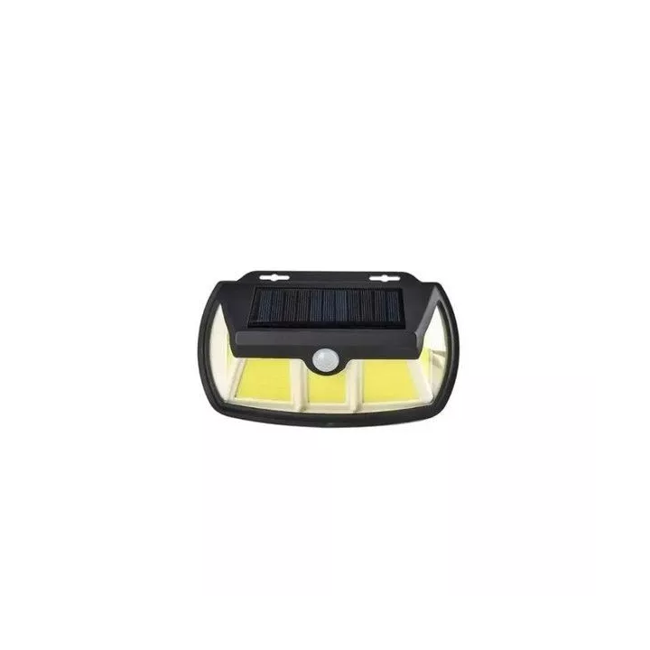 APPLIQUE LED SOLAIRE 10W 6500K AVEC DÉTECTEUR DE MOUVEMENT IP65