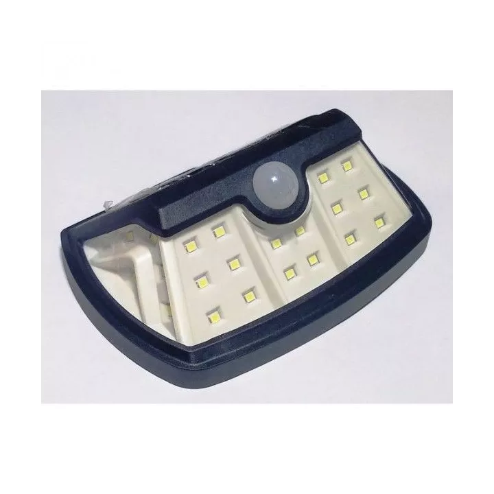 APPLIQUE LED SOLAIRE 10W 6500K AVEC DÉTECTEUR DE MOUVEMENT IP65