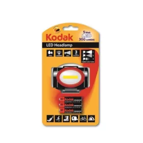 TORCHE LED FRONTALE 300 LUMENS AVEC 3 PILES KODAK