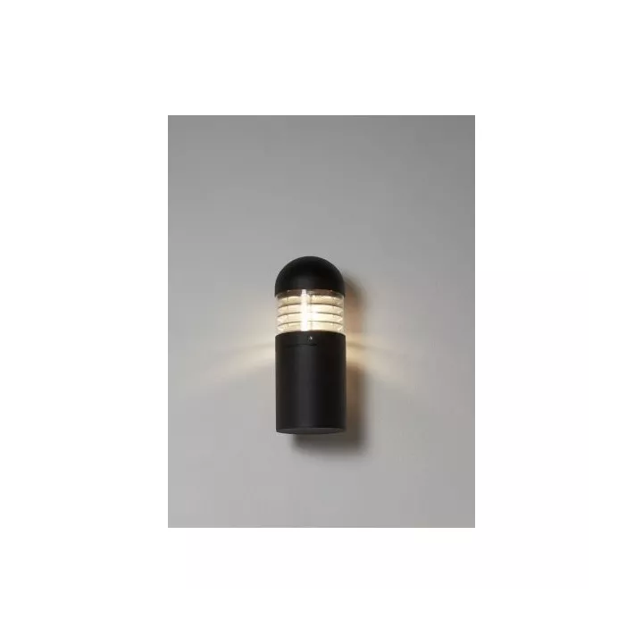 APPLIQUE MURALE EXTERIEUR ROND NOIR FM