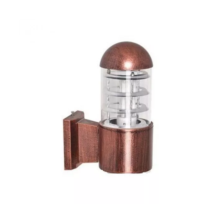 APPLIQUE MURALE EXTERIEUR ROND BRONZE FM