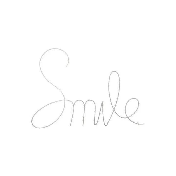 DÉCORATION LUMINEUSE MOT SMILE 70LED 43x31CM ATMOSPHERA DÉCORATION LUMINEUSE MOT SMILE 70LED 43x31CM ATMOSPHERA