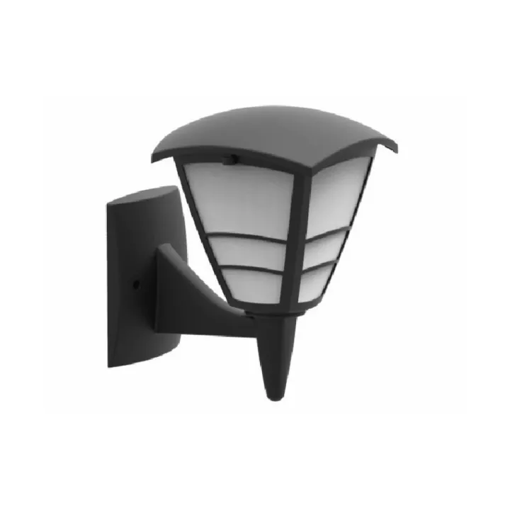 APPLIQUE JARDIN EXTÉRIEURE E27 NOIR IP44 HOROZ ELECTRIC