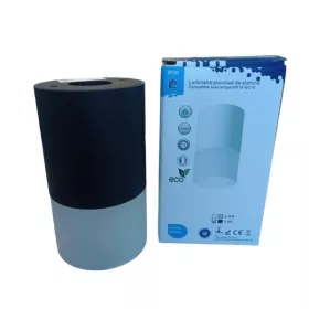 SPOT PLAFOND ENCASTRABLE MR16 NOIR SANS LAMPE EKOLED