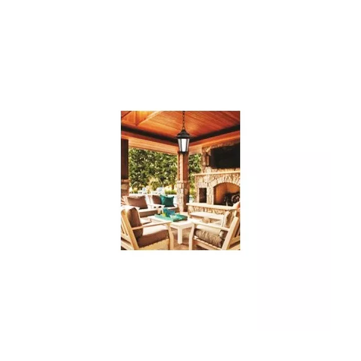 SUSPENSION JARDIN E27 BLANC IP44 ANTICHOC BEGONYA HOROZ ELECTRIC SUSPENSION JARDIN E27 BLANC IP44 ANTICHOC BEGONYA HOROZ ELECTRIC