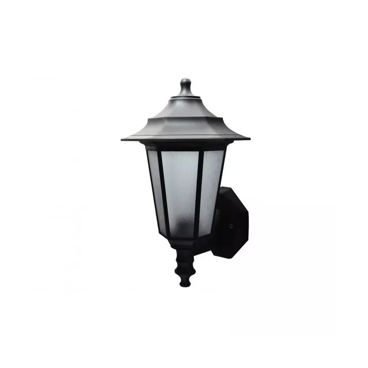 APPLIQUE JARDIN EXTÉRIEURE E27 NOIR IP44 ANTICHOC BEGONYA HOROZ ELECTRIC