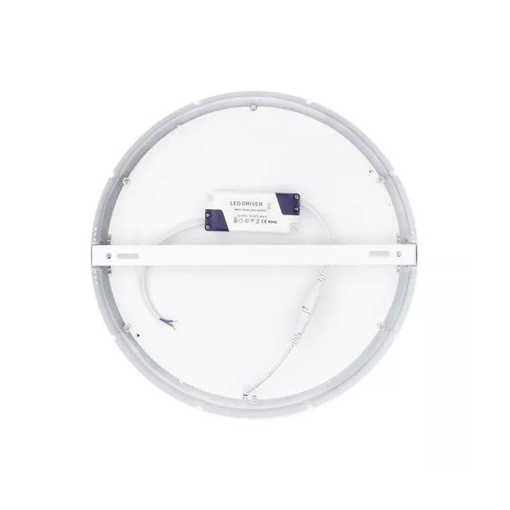 SPOT PANEL LED 24W ROND APPARENT LUMIÈRE JAUNE LUMEX SPOT PANEL LED 24W ROND APPARENT LUMIÈRE JAUNE LUMEX