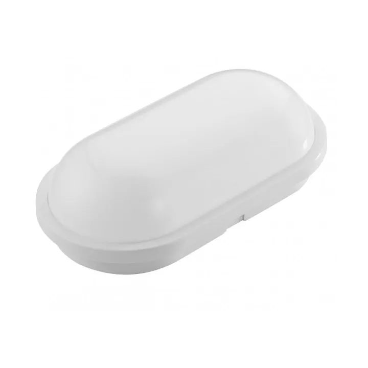 PLAFONNIER LED EXTÉRIEUR IP65 OVAL BLANC 20W HOROZ ELECTRIC