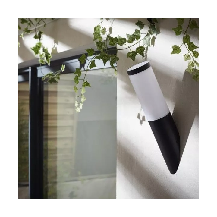 APPLIQUE JARDIN EXTÉRIEUR E27 NOIR IP44 ANTICHOC ORKIDE 3 HOROZ ELECTRIC
