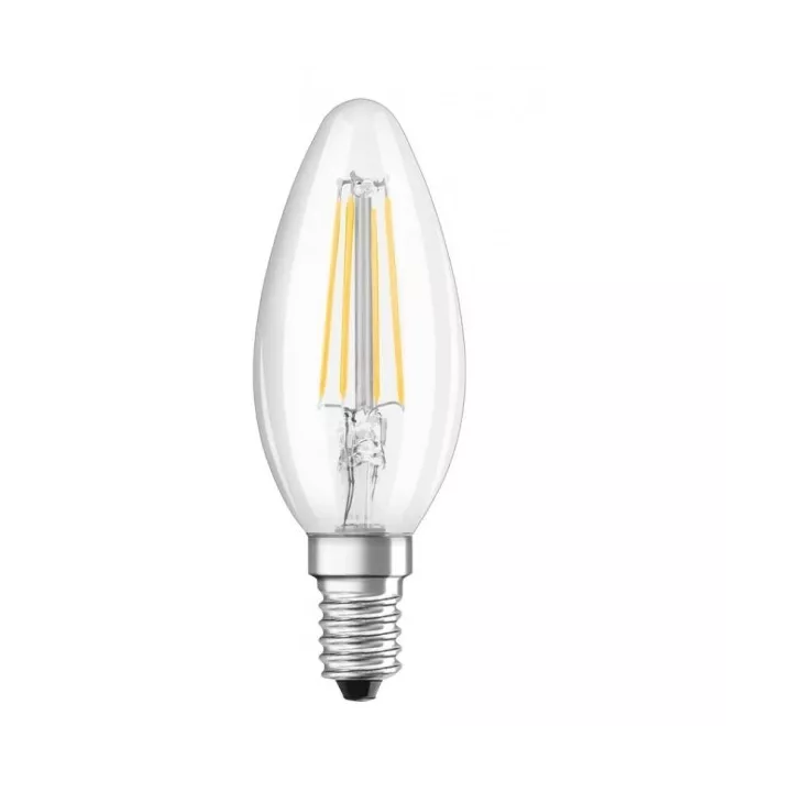 LOT DE 2 LAMPES LED STAR CLASSIC B 40 E14 4W 2700K OSRAM