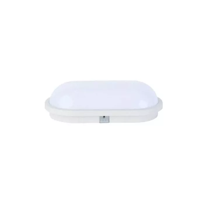 PLAFONNIER LED EXTÉRIEUR IP65 OVAL BLANC 15W HOROZ ELECTRIC