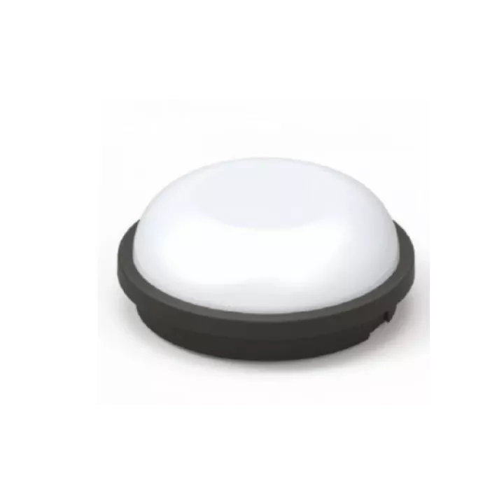 PLAFONNIER LED EXTERIEUR IP65 ROND NOIR 15W HOROZ ELECTRIC