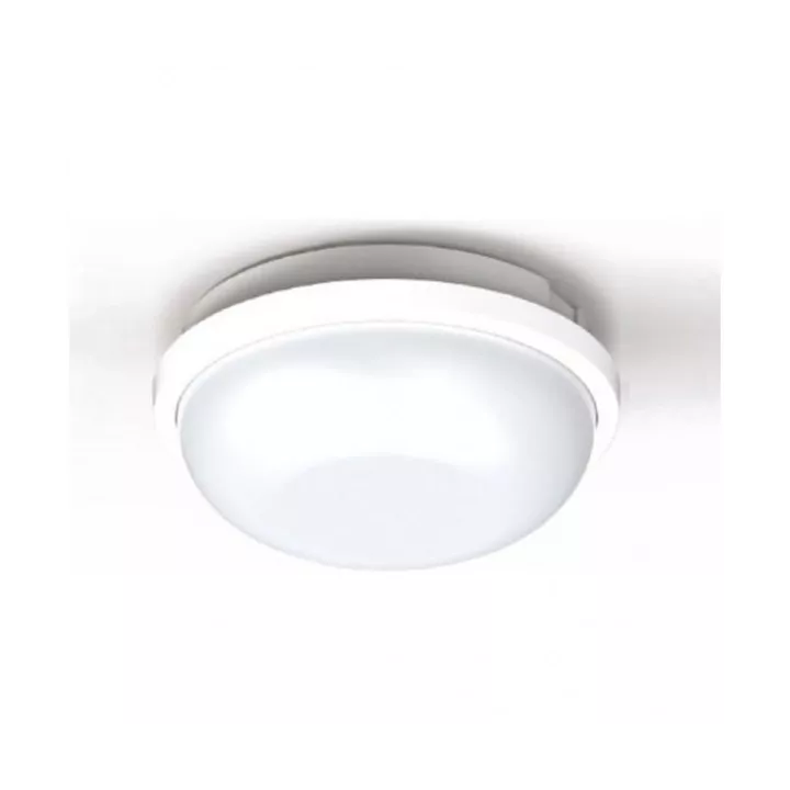 PLAFONNIER LED EXTERIEUR IP65 ROND BLANC 15W HOROZ ELECTRIC