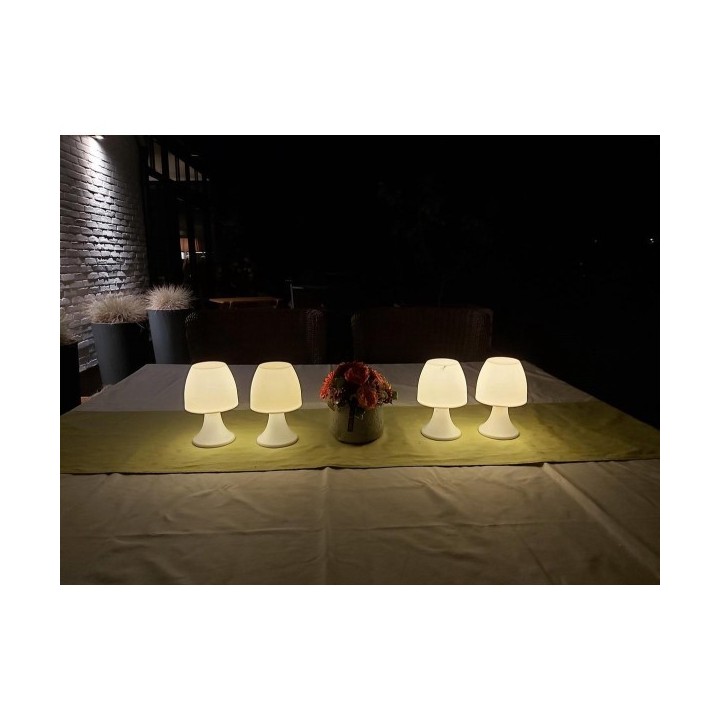 ABAT JOUR LED 3W À PILES EN PLASTIQUE