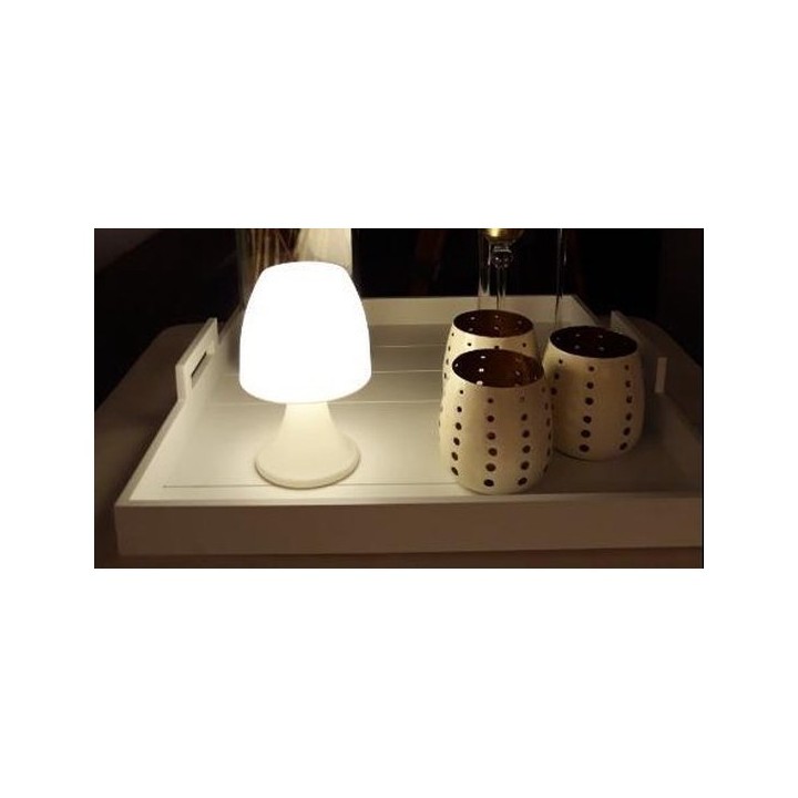 ABAT JOUR LED 3W À PILES EN PLASTIQUE