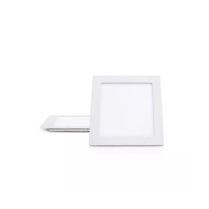 SPOT PANEL LED ENCASTRABLE CARRÉ 18W LUMIÈRE JAUNE LUMEX