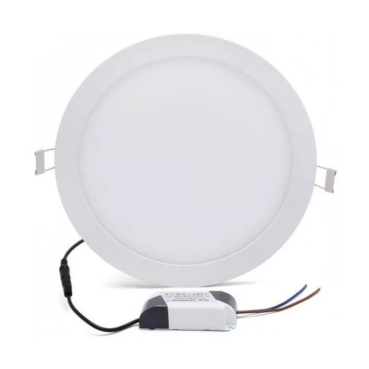SPOT PANEL LED ENCASTRABLE ROND 18W LUMIÈRE JAUNE RUNWIN