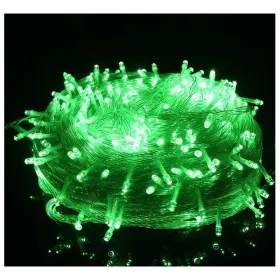 GUIRLANDE LUMINEUSE 100LED 10M 220V VERT