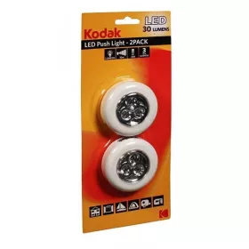 KIT DE 2 TORCHE LED PUSH LIGHT 30 LUMENS KODAK KIT DE 2 TORCHE LED PUSH LIGHT 30 LUMENS KODAK