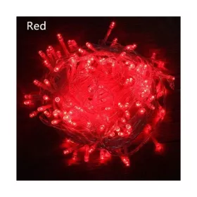 GUIRLANDE LUMINEUSE 100LED 10M 220V ROUGE