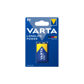 PILE ALCALINE LONGLIFE POWER 9 V 6LR61 VARTA