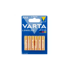 LOT DE 4 PILES AAA VARTA LONGLIFE LR03 + 2 PILES OFFERTES