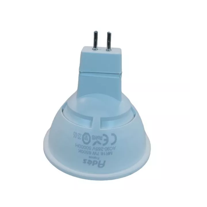 LAMPE SPOT LUMIERE BLANCHE MR16 7W 265V ADÈS