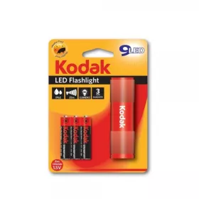 TORCHE 9 LED ROUGE 46 LUMENS AVEC 3 PILES KODAK TORCHE 9 LED ROUGE 46 LUMENS AVEC 3 PILES KODAK