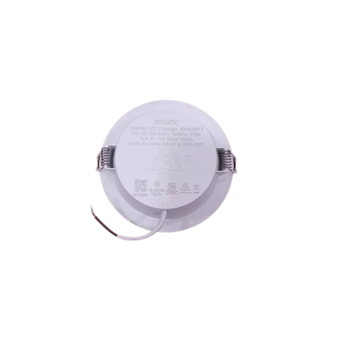 SPOT PANEL LED ENCASTRABLE ROND 10W LUMIÈRE BLANCHE ECOLINK