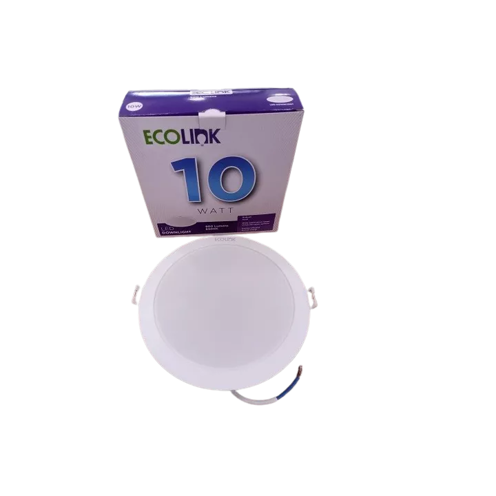 SPOT PANEL LED ENCASTRABLE ROND 10W LUMIÈRE BLANCHE ECOLINK