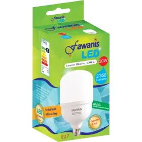 LAMPE LED 20W E27 LUMIÈRE BLANCHE FAWANIS