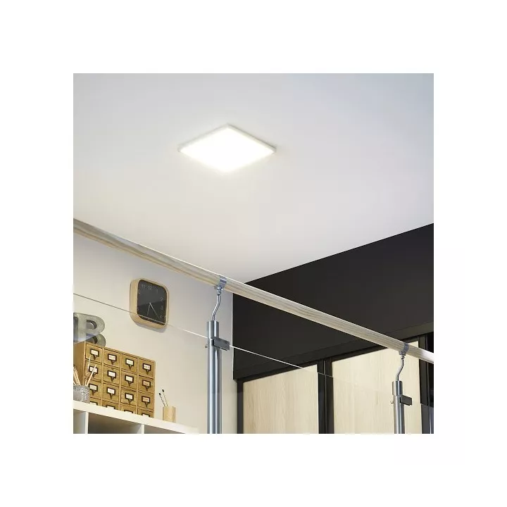 SPOT PANEL LED 3W CARRÉ APPARENT LUMIÈRE BLANCHE LUMEX