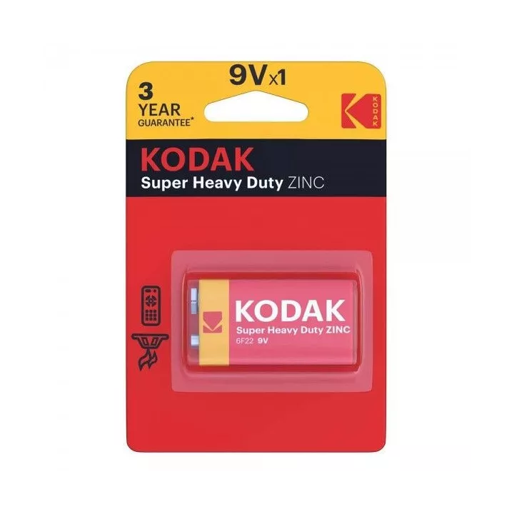 PILE SUPER 6F22 9V KODAK PILE SUPER 6F22 9V KODAK