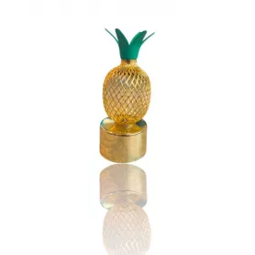 LAMPE LED DÉCORATIVE ANANAS DORÉ