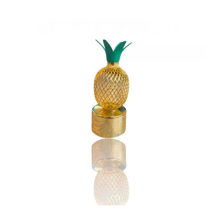 LAMPE LED DÉCORATIVE ANANAS DORÉ