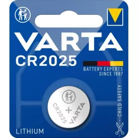 PILE BOUTON AU LITHIUM 3V CR2025 VARTA
