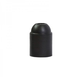 DOUILLE E27 LISSE NOIR VARAT