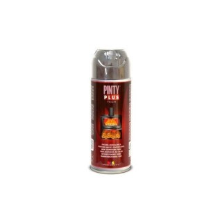 PEINTURE SPECIALE HAUTES TEMPERATURES GRIS ARGENT PINTY PLUS