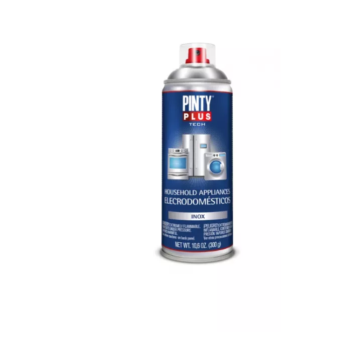 PEINTURE DE RETOUCHE SPÉCIALE ÉLECTROMÉNAGERS 400ML INOX PINTY PLUS