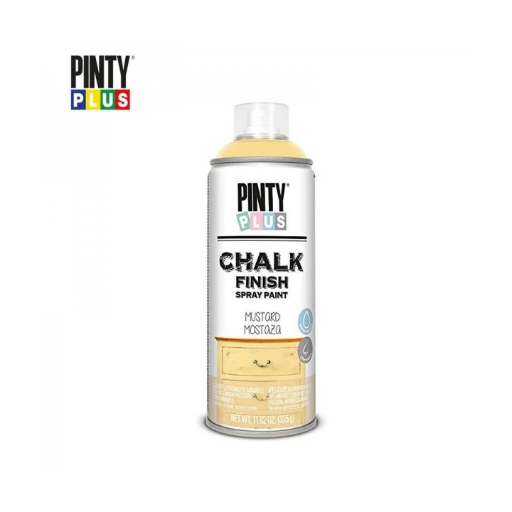 PEINTURE CHALK PAINT JAUNE MOUTARDE CK801 PINTY PLUS