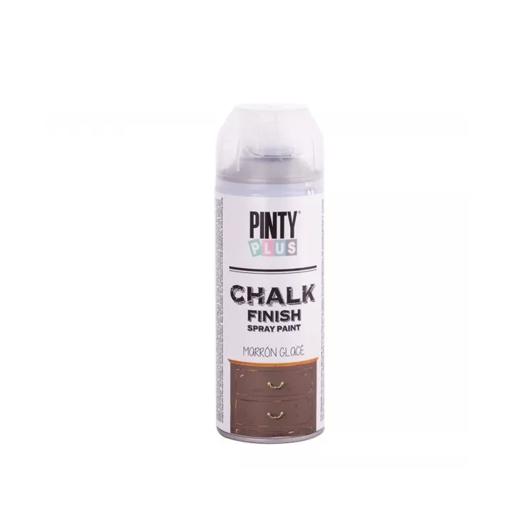 PEINTURE CHALK PAINT MARRON GLACE CK790 335G PINTY PLUS