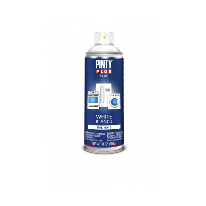 PEINTURE DE RETOUCHE SPÉCIALE ÉLECTROMÉNAGER 400ML BLANC PINTY PLUS