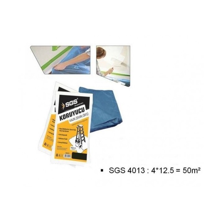 BÂCHE DE PROTECTION 4*12.5M SGS