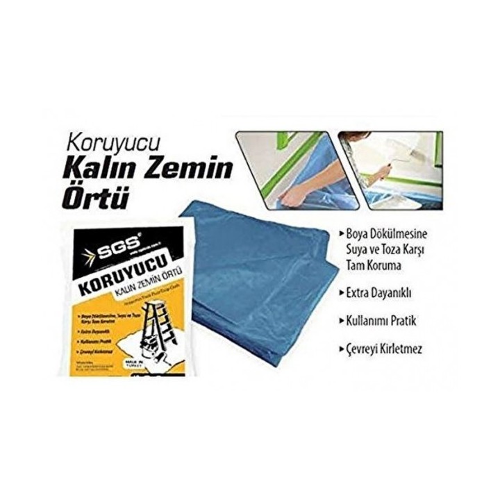 BÂCHE DE PROTECTION 4*12.5M SGS