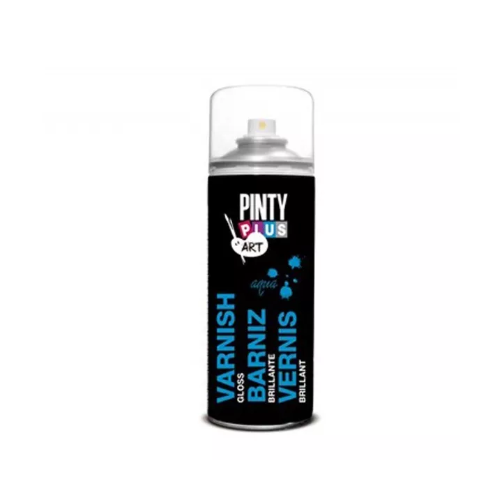 PEINTURE ARTS VERNIS SATINE EN SPRAY PINTY PLUS