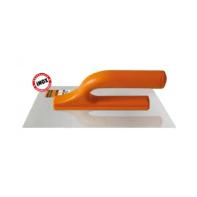 PLATOIR INOX 280*115MM MANCHE EN PLASTIQUE ACEM