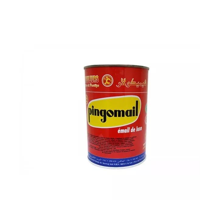 LAQUE BRILLANT PINGOMAIL NOIR 1KG CHIMIECOULEUR