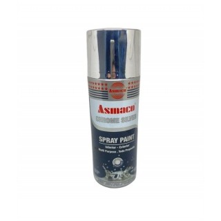 BOMBE DE PEINTURE EN AÉROSOL ARGENT 400 ML ASMACO