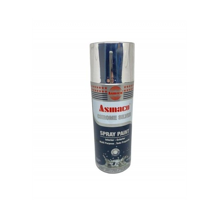 BOMBE DE PEINTURE EN AÉROSOL ARGENT 400 ML ASMACO